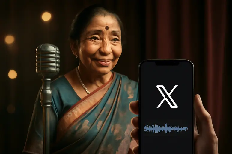 Asha Bhosle เสียชีวิต 92 ปี: X Chat เปิดตัว Voice Notes